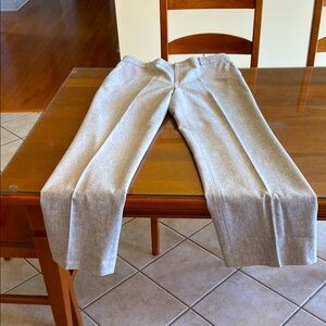 Ralph Lauren Gorgeous Light Gray Classic Women’s Trousers.  Lined Lambswool.